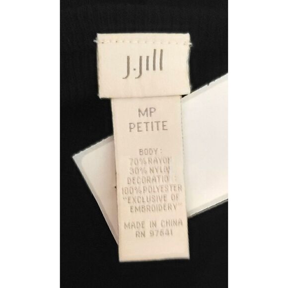 J. Jill Embroidered Cardigan - Size MP - Picture 10 of 11